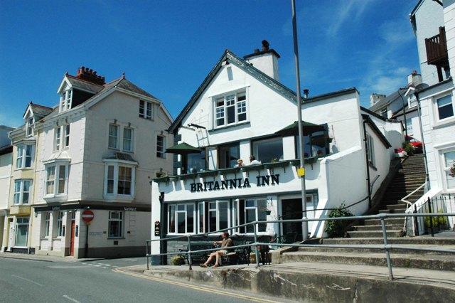 The Britannia Coaching Inn Aberdyfi Kültér fotó